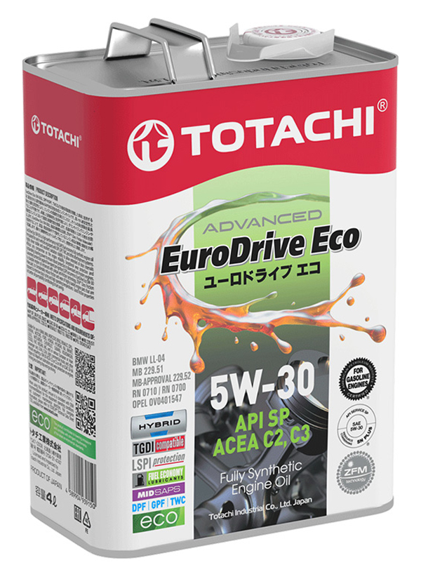 TOTACHI EuroDrive Eco 5W-30 SP/C2/C3